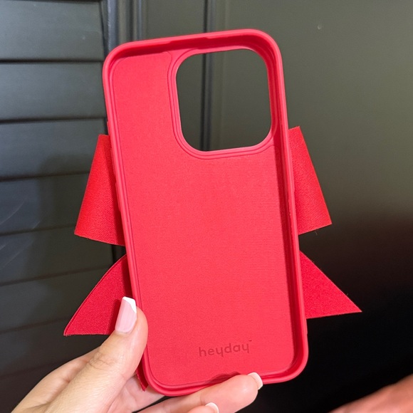 Heyday Red Bow Phone Case - Picture 2 of 5